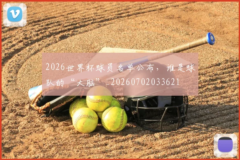 2026世界杯球员名单公布，谁是球队的“大脑”_20260702033621